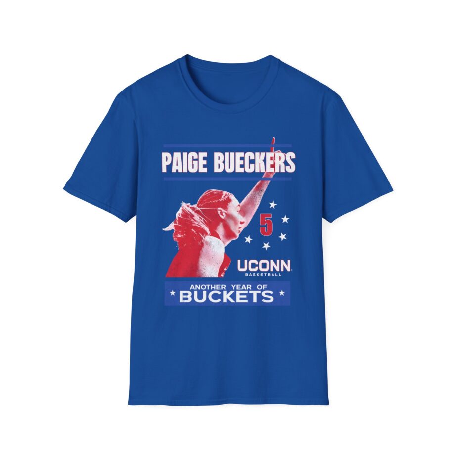 Paige Bueckers Run It Back Drop Unisex Softstyle T-shirt