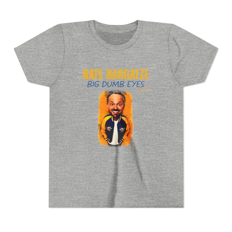Nate Bargatze Big Dumb Eyes Tour Youth Short Sleeve Tee