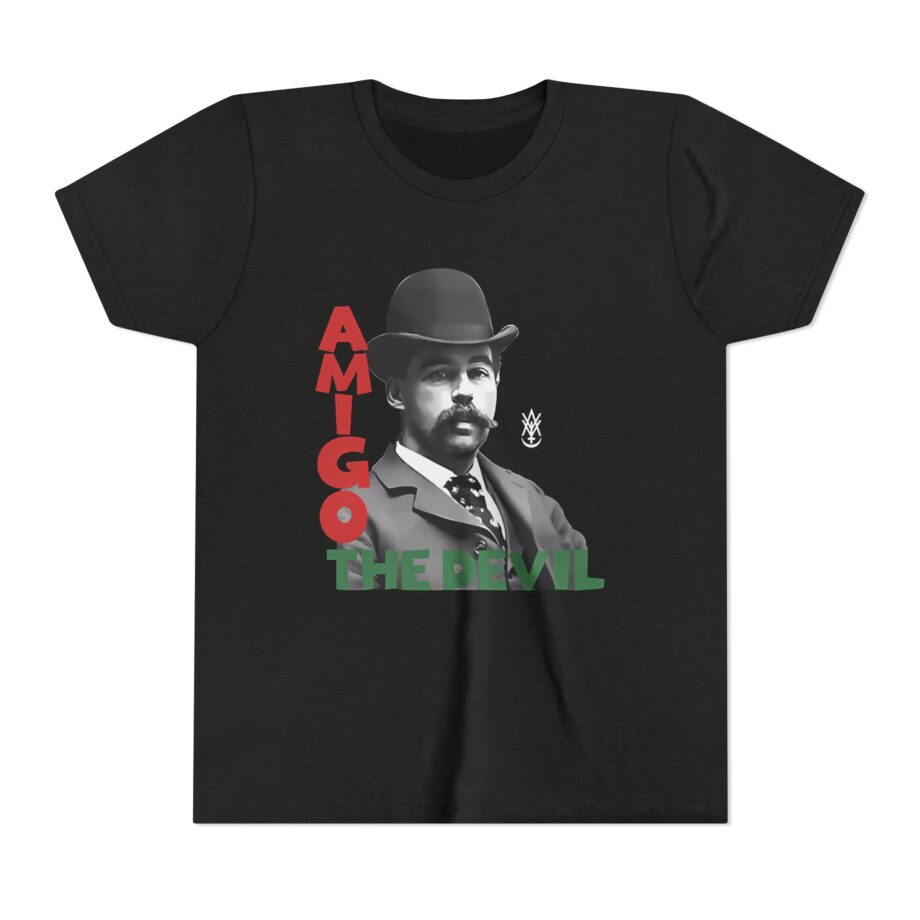 Amigo the Devil Elvis Holmes Calling Youth Short Sleeve Tee