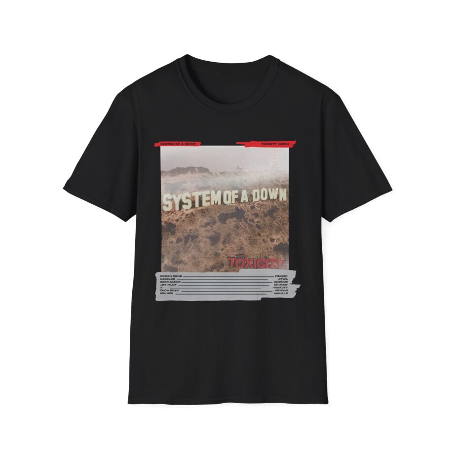 System of a Down Mixing Board Unisex Softstyle T-Shirt