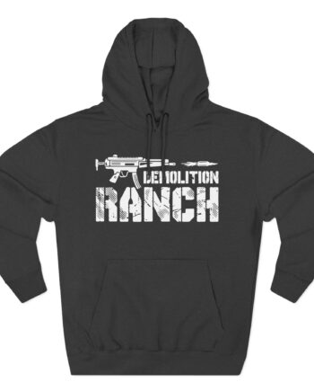 Demolition Ranch V2 Three-Panel Fleece Hoodie