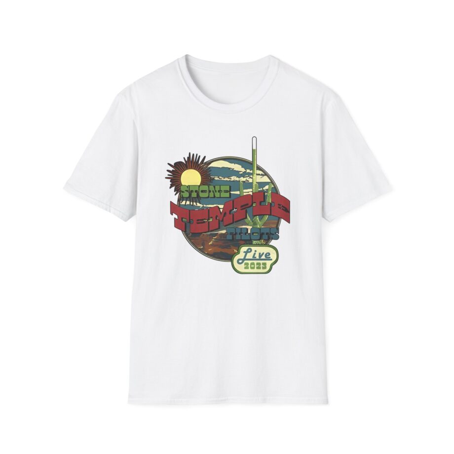 Stone Temple Pilots Desert Postcard Unisex Softstyle T-Shirt