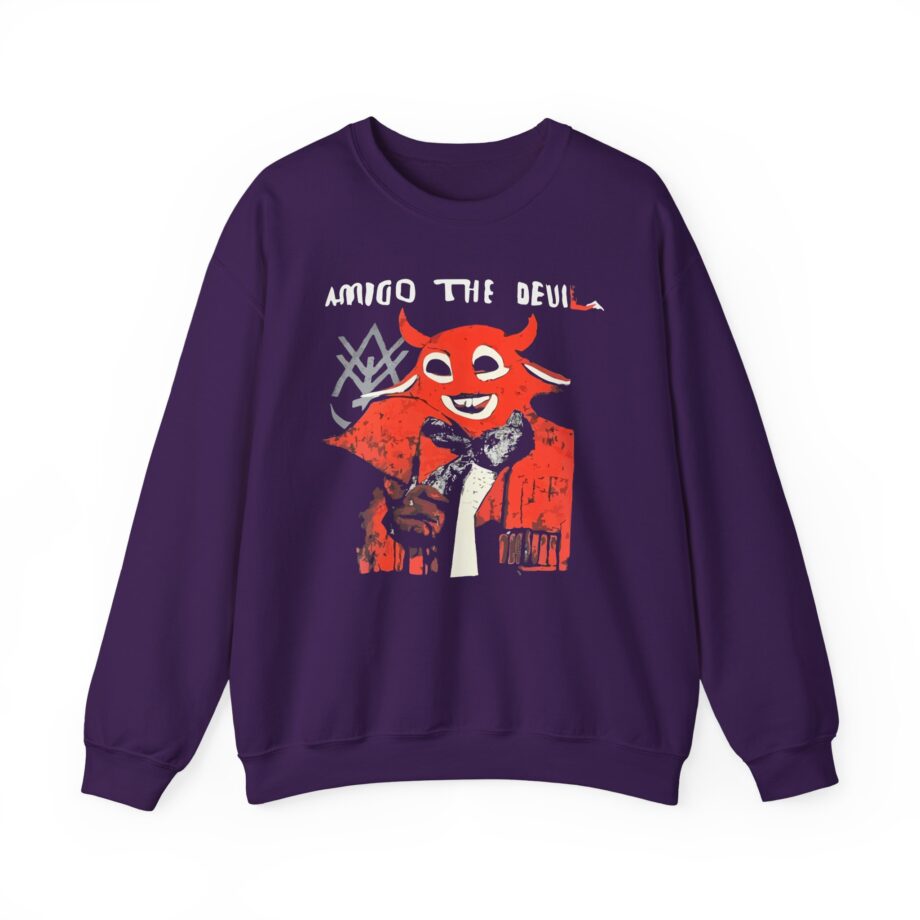 Amigo the Devil Seal the Deal Unisex Heavy Blend Crewneck Sweatshirt