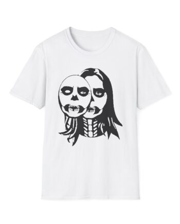 Lizzy Mcalpine Skull Face Unisex Softstyle T-shirt