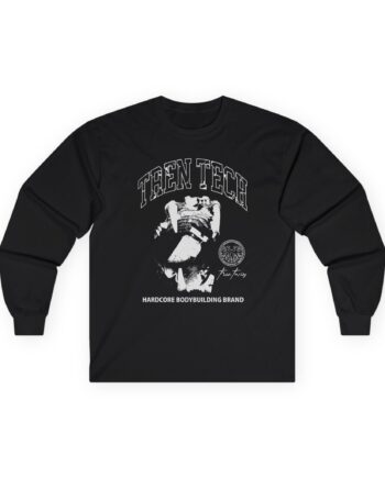Tren Tech Hardcore Bodybuilding Brand Unisex Ultra Cotton Long Sleeve Tee