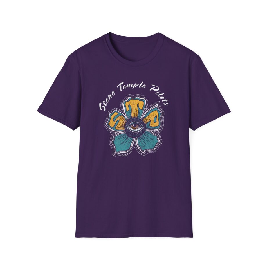 Stone Temple Pilots Eye Flower Unisex Softstyle T-Shirt