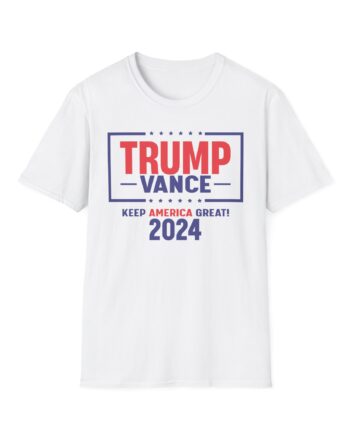 Trump Vance 2024 Keep America Great Unisex Softstyle T-shirt
