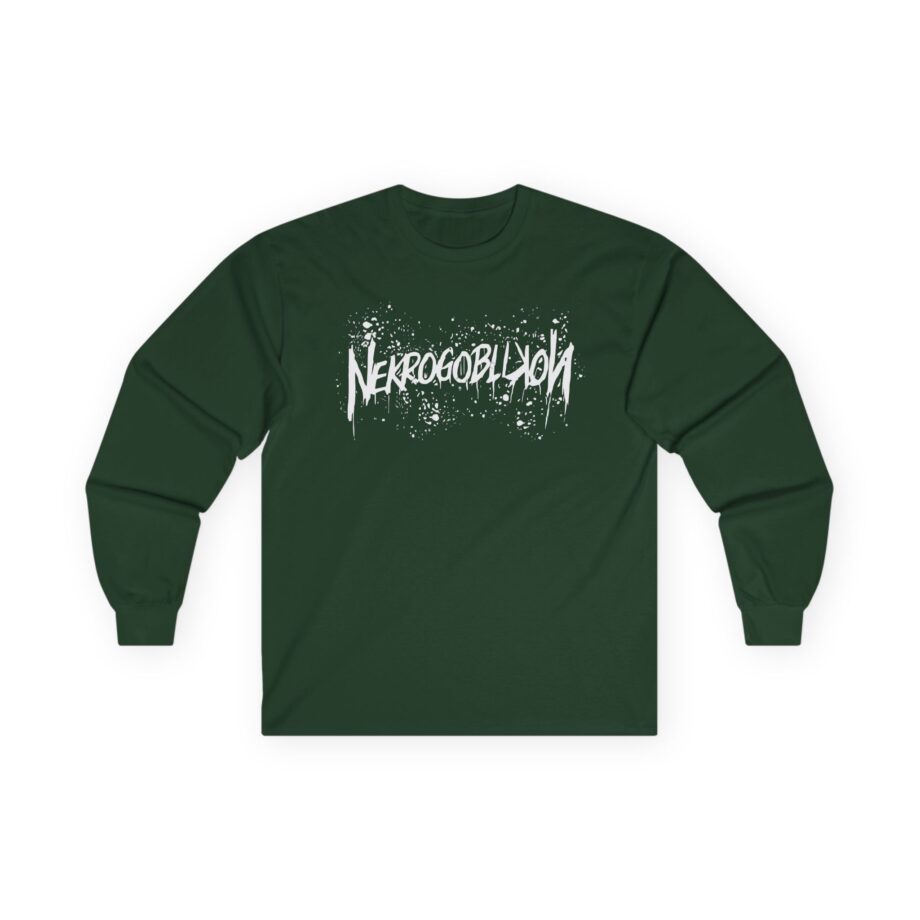 Nekrogoblikon Goblin Mode Raglan Unisex Ultra Cotton Long Sleeve Tee