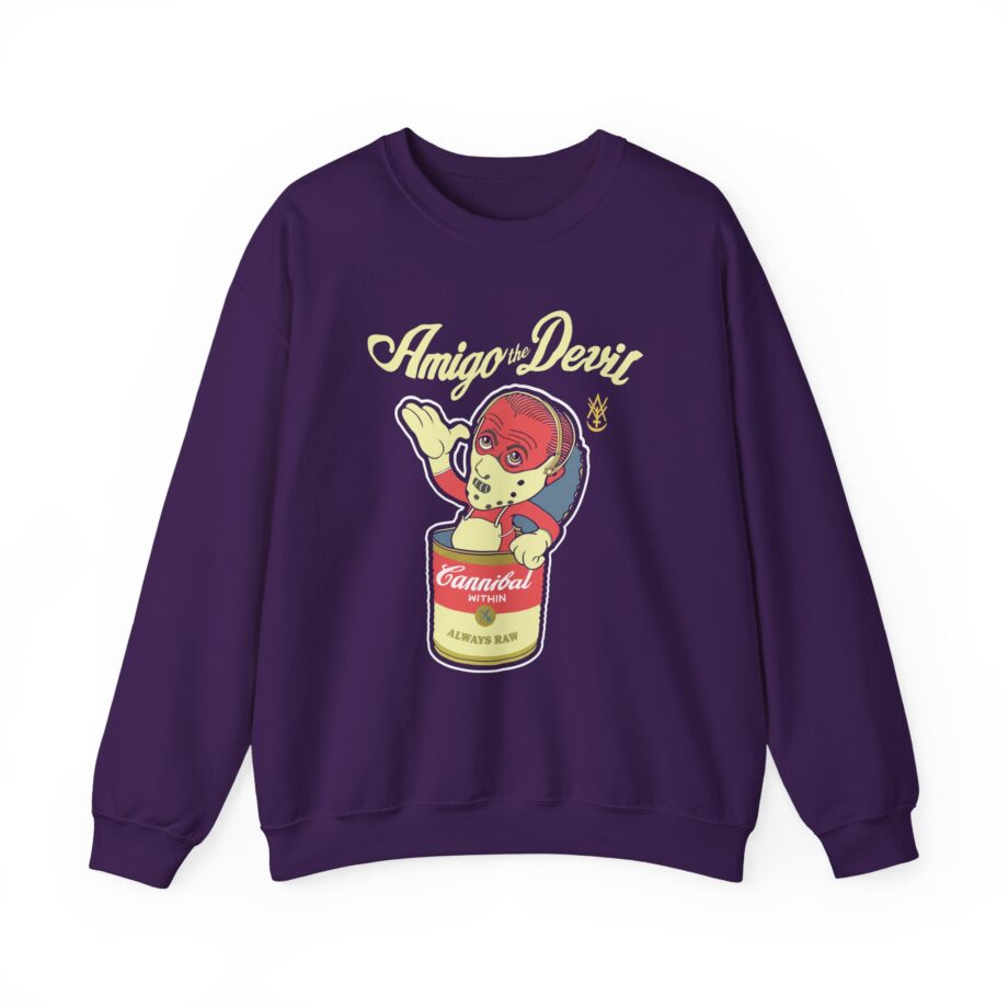 Amigo the Devil Canibal Within Unisex Heavy Blend Crewneck Sweatshirt