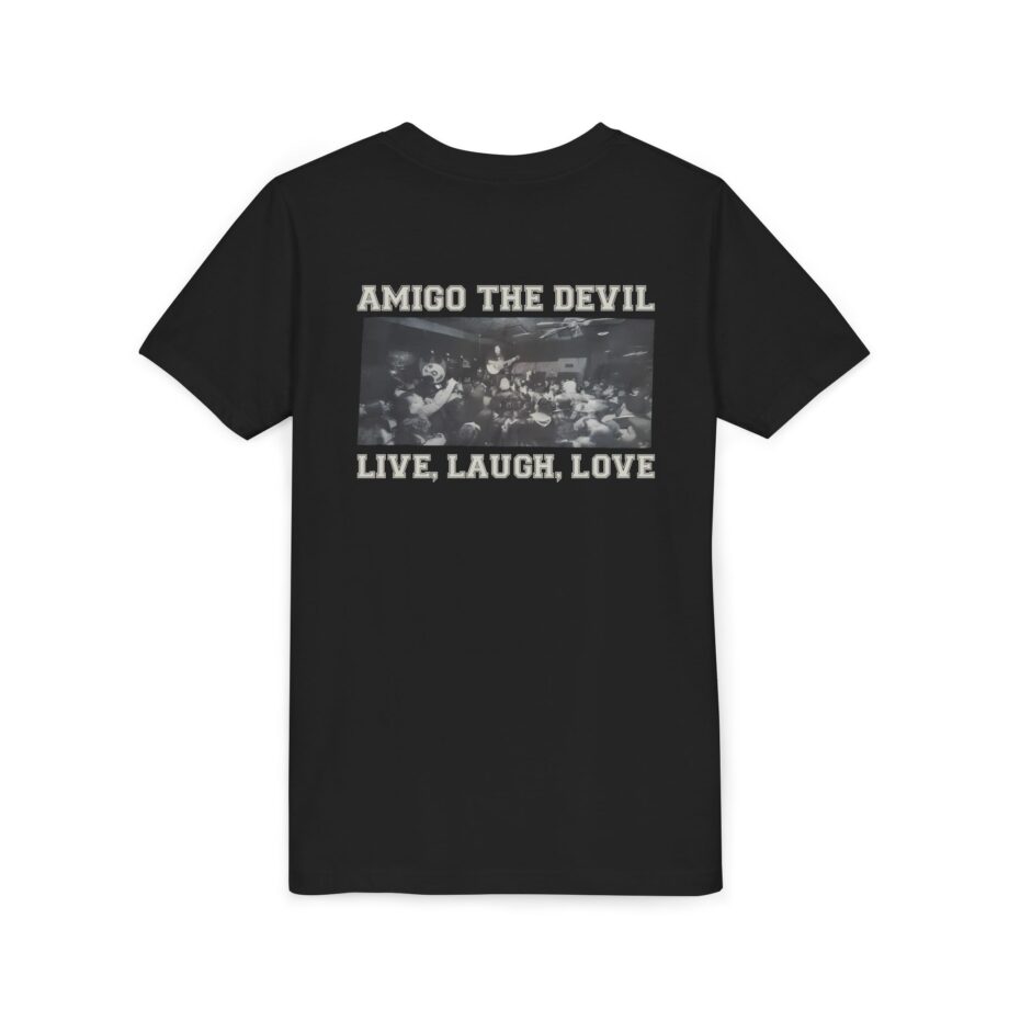 Amigo the Devil Live, Laugh, Love Youth Short Sleeve Tee