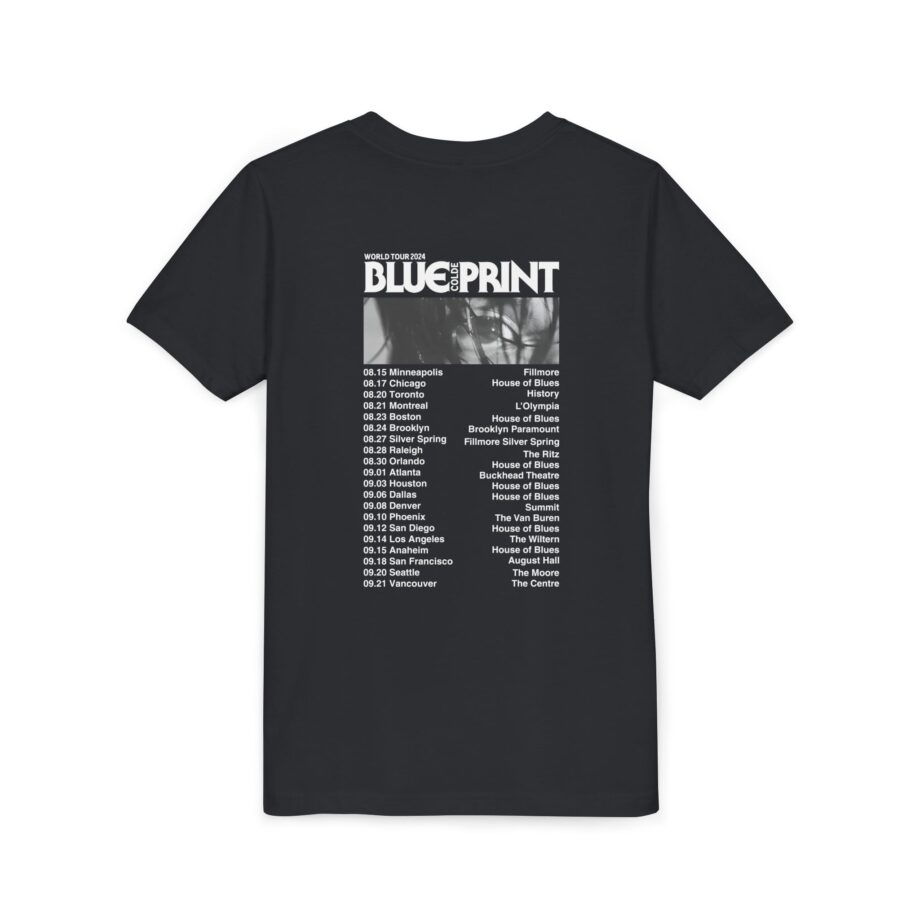 Colde 'BLUEPRINT' NA Tour Youth Short Sleeve Tee