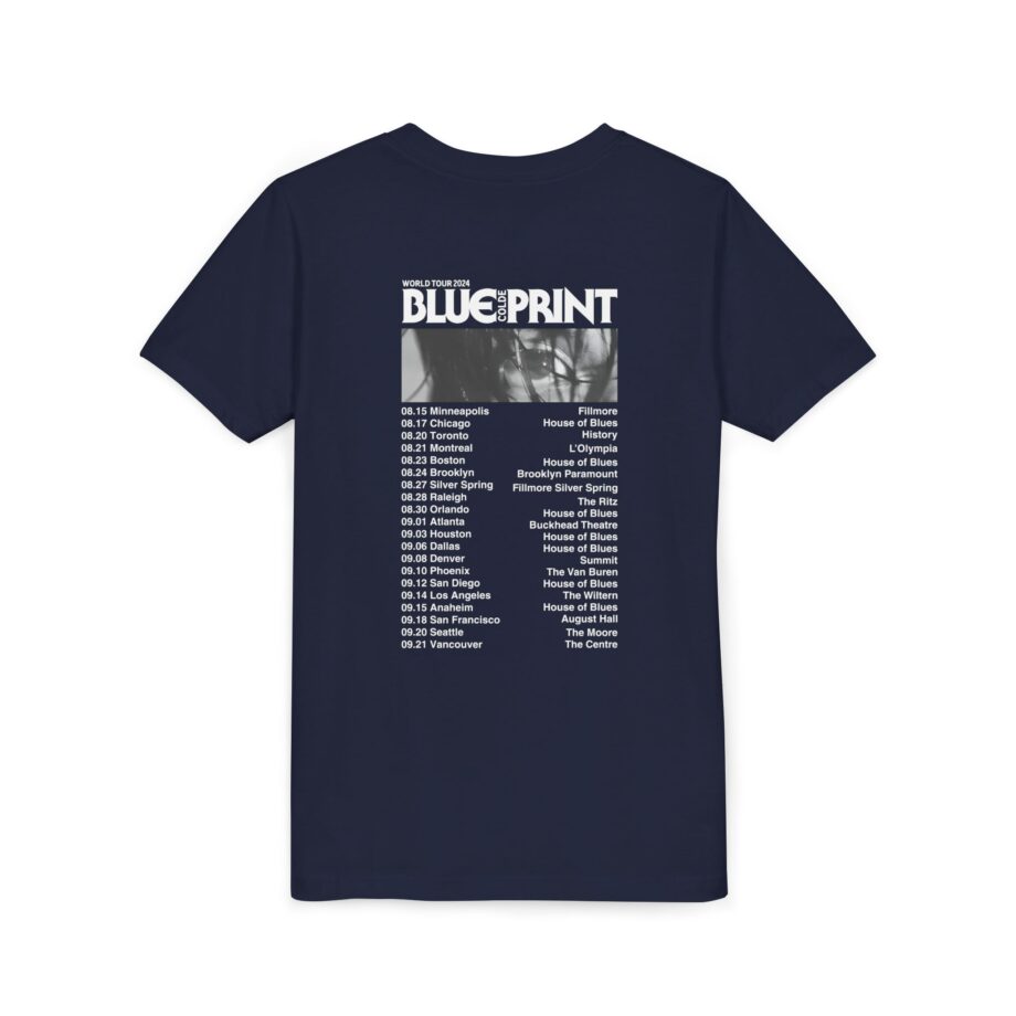 Colde 'BLUEPRINT' NA Tour Youth Short Sleeve Tee