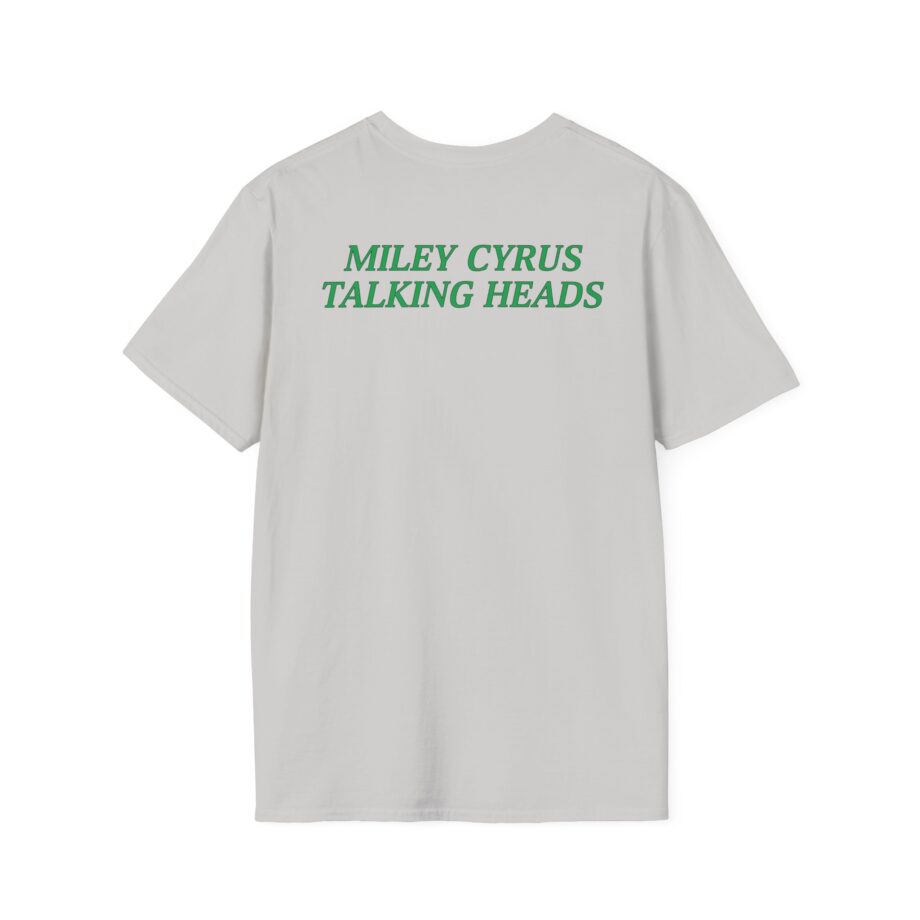 Talking Heads X Miley Psycho Killer Unisex Softstyle T-shirt