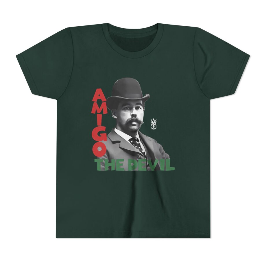 Amigo the Devil Elvis Holmes Calling Youth Short Sleeve Tee