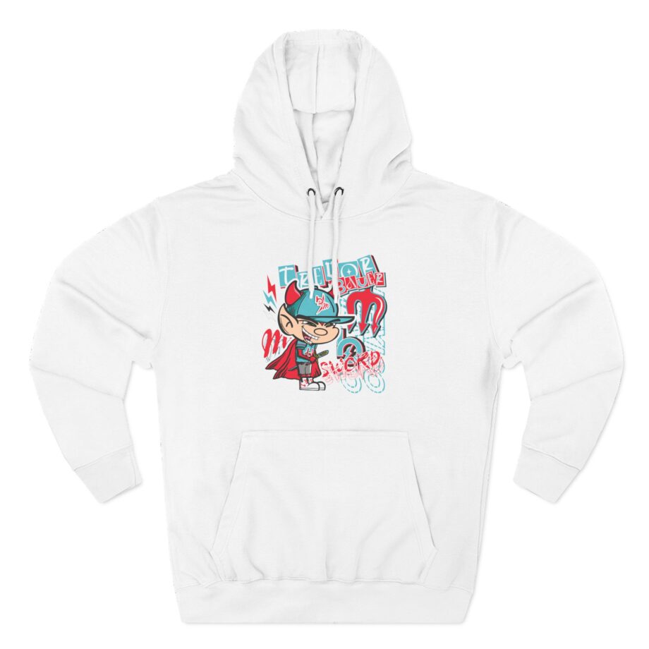 Trevor Bauer Diablo's Cartoon Three-Panel Fleece Hoodie