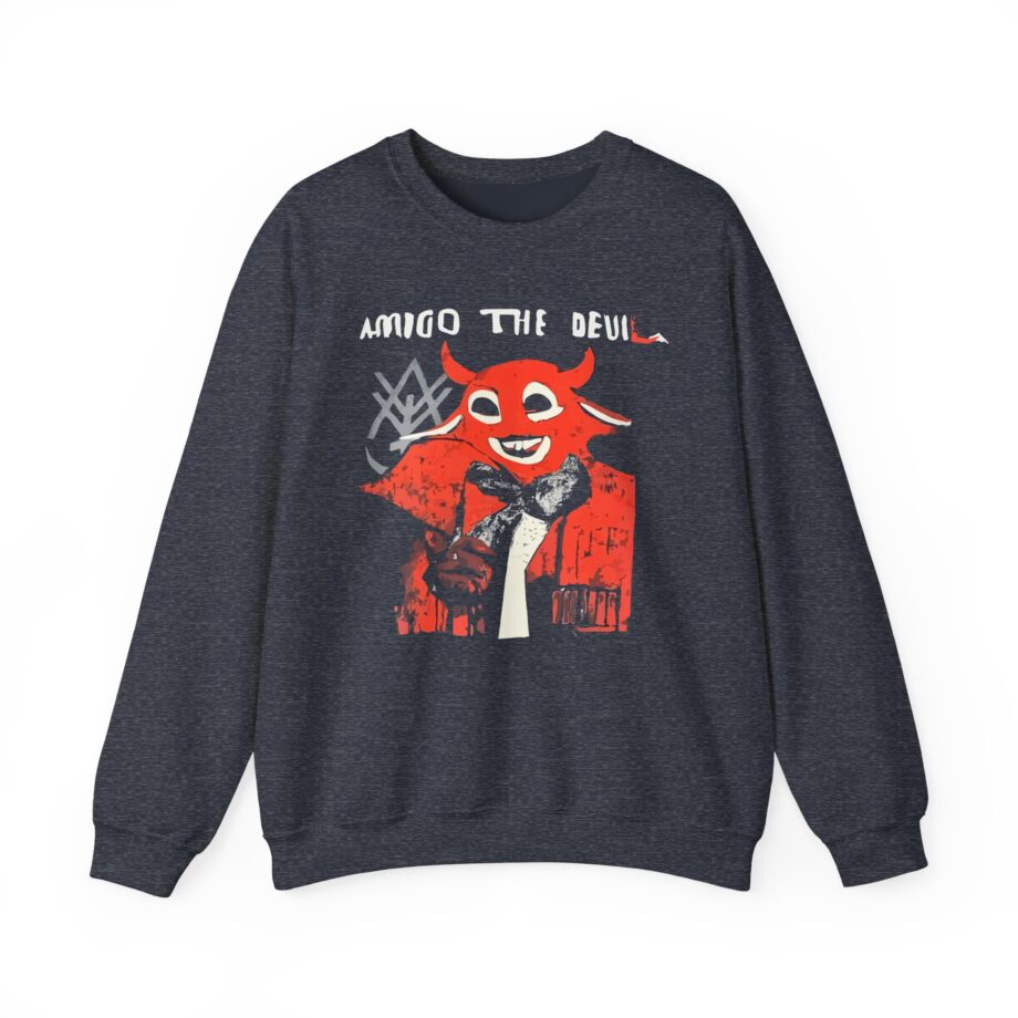 Amigo the Devil Seal the Deal Unisex Heavy Blend Crewneck Sweatshirt
