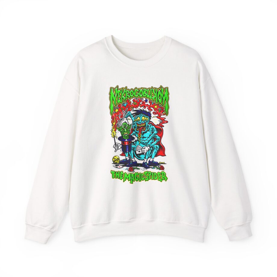 Nekrogoblikon the Magicspider Unisex Heavy Blend Crewneck Sweatshirt