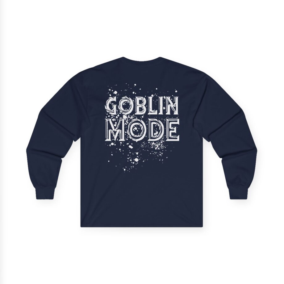 Nekrogoblikon Goblin Mode Raglan Unisex Ultra Cotton Long Sleeve Tee