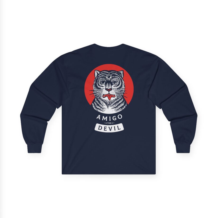 Amigo the Devil Tiger Unisex Ultra Cotton Long Sleeve Tee