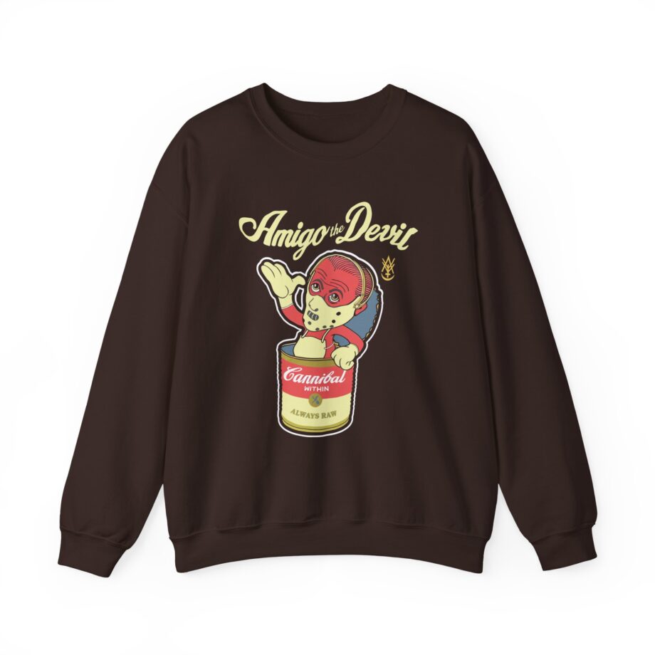 Amigo the Devil Canibal Within Unisex Heavy Blend Crewneck Sweatshirt