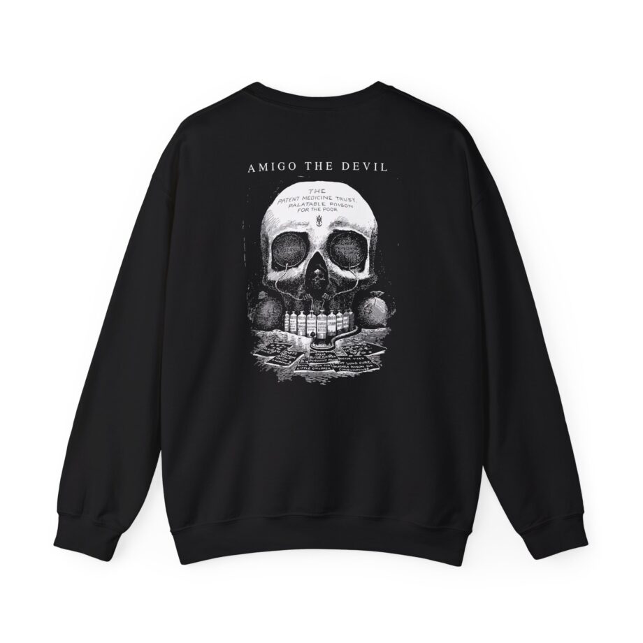Amigo the Devil Tiger Unisex Heavy Blend Crewneck Sweatshirt