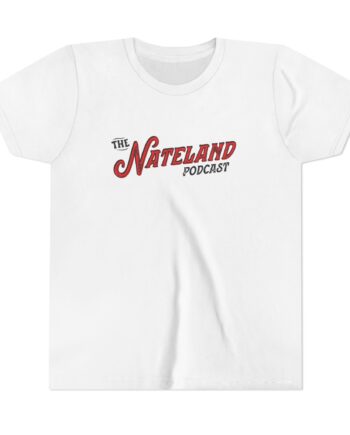 Nate Bargatze Nateland Podcast Youth Short Sleeve Tee