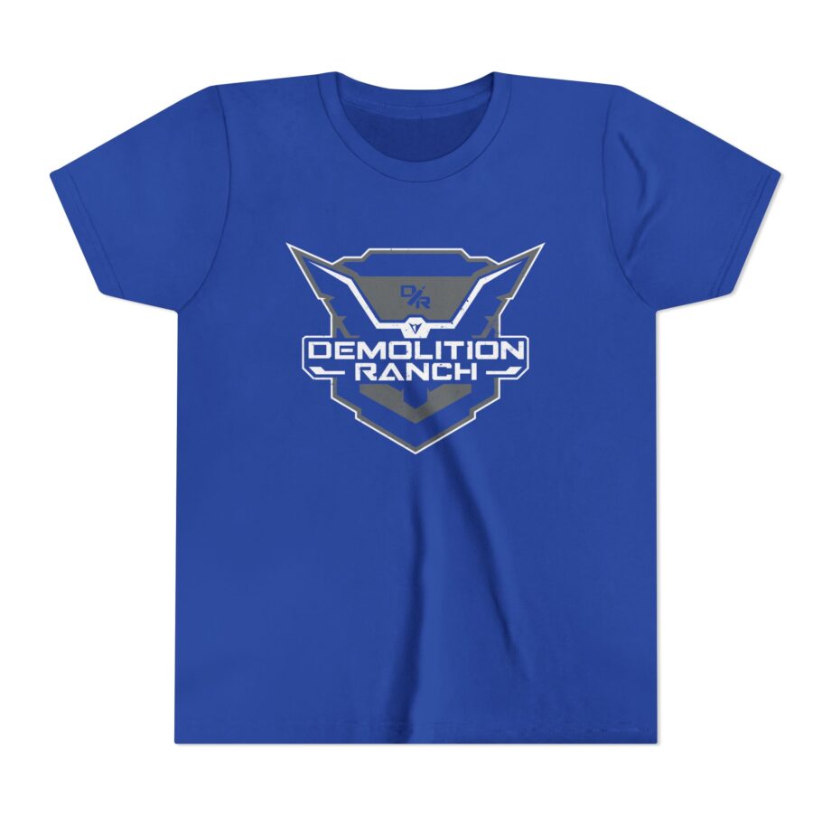 Monochrome Shield Youth Short Sleeve Tee