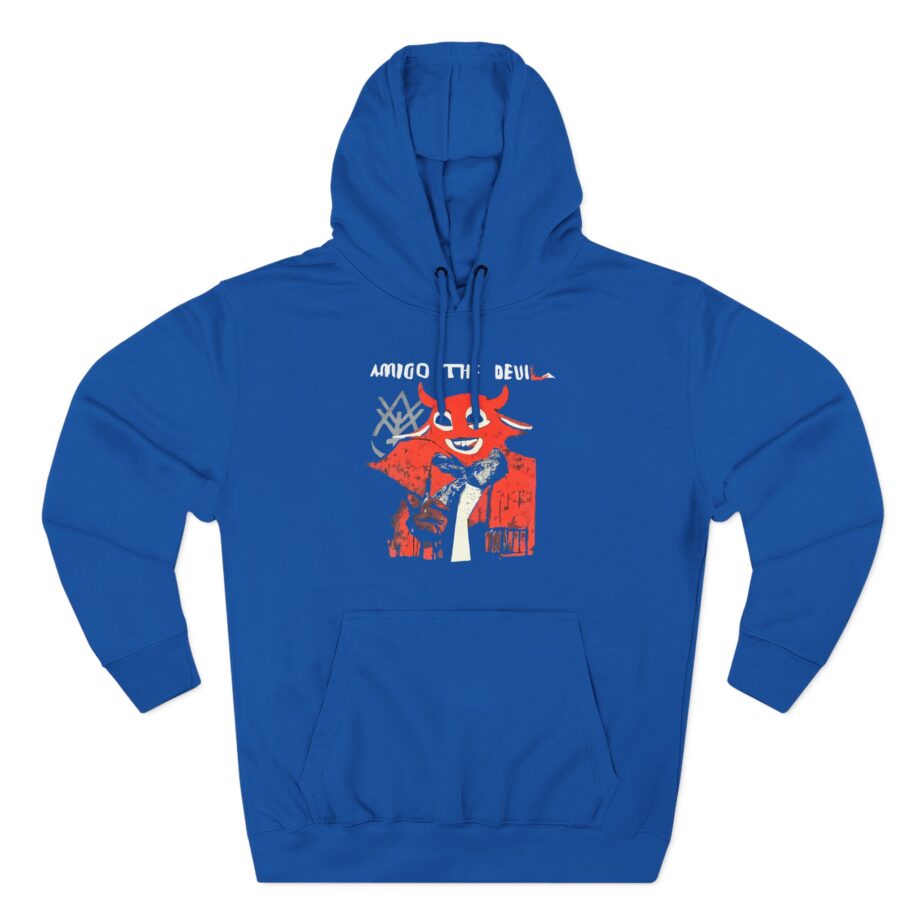 Amigo the Devil Seal the Deal Three-Panel Fleece Hoodie