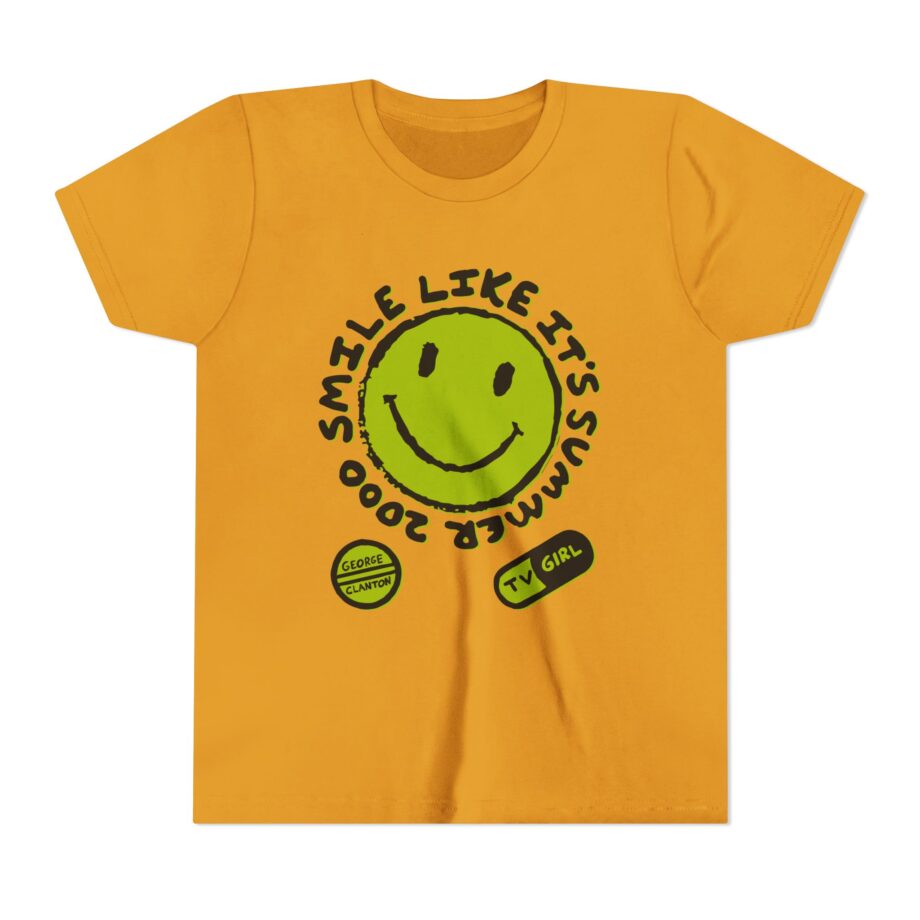 Tv Girl Smile Like It's Summer 2000 Youth Short Sleeve Tee