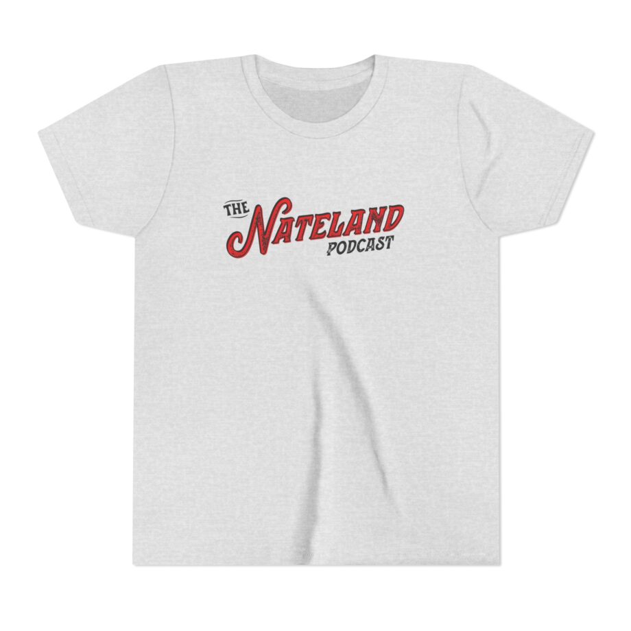 Nate Bargatze Nateland Podcast Youth Short Sleeve Tee