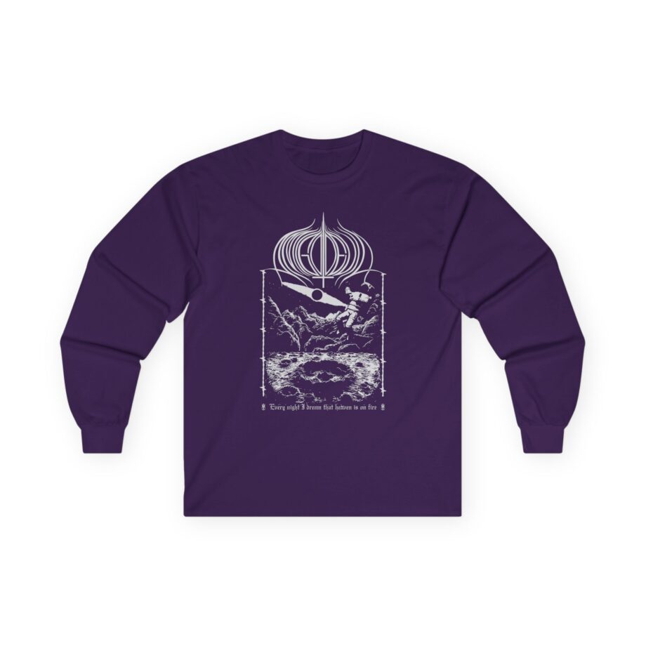 Amigo The Devil  Heavens On Fire Unisex Ultra Cotton Long Sleeve Tee