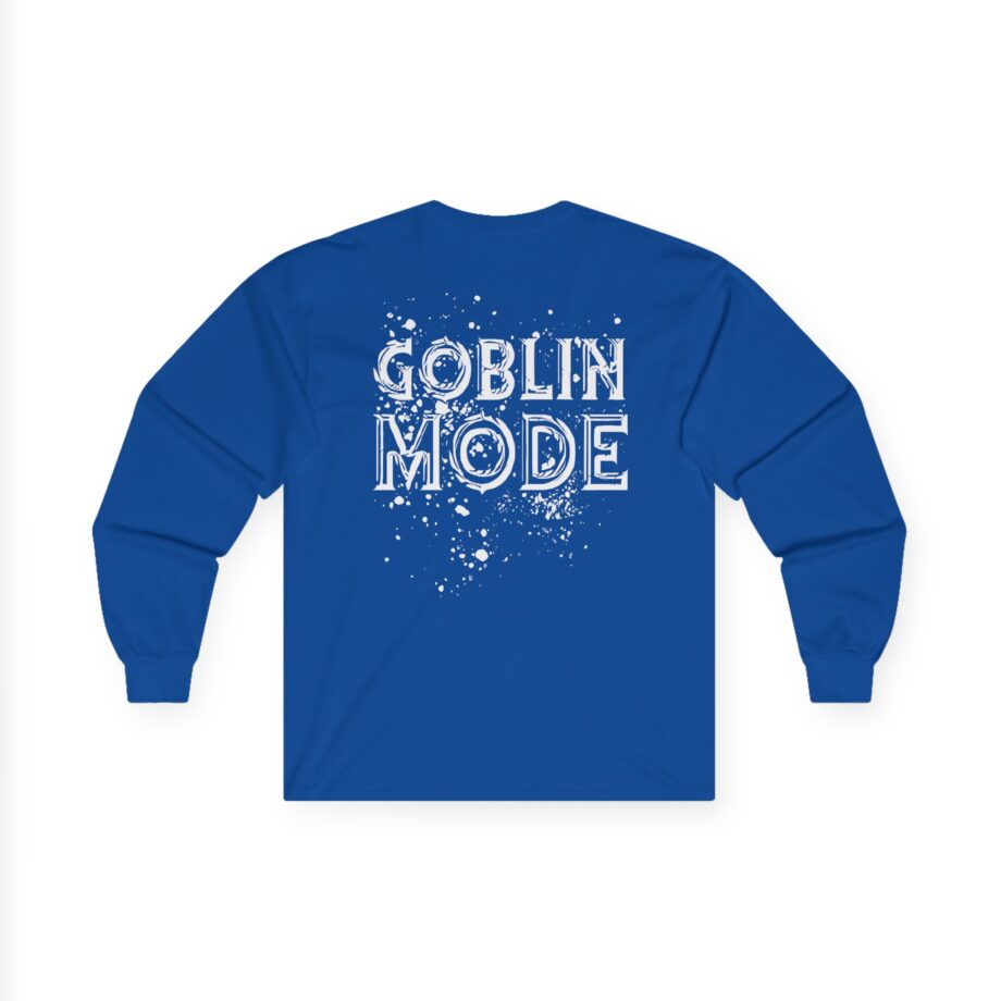 Nekrogoblikon Goblin Mode Raglan Unisex Ultra Cotton Long Sleeve Tee