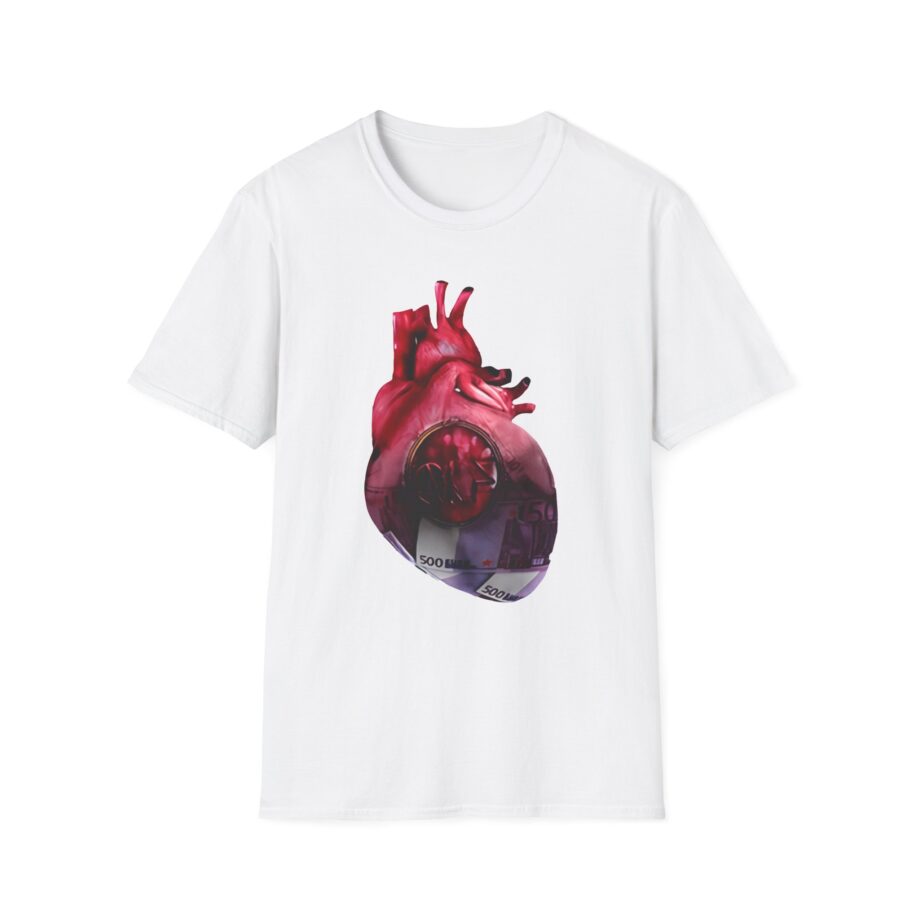 PNL Qlf Heart Ticket 500 Unisex Softstyle T-shirt