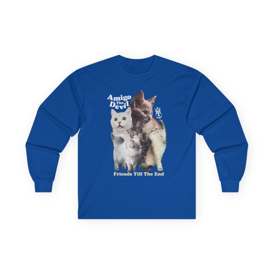 Amigo the Devil  Too Many Puppies Unisex Ultra Cotton Long Sleeve Tee