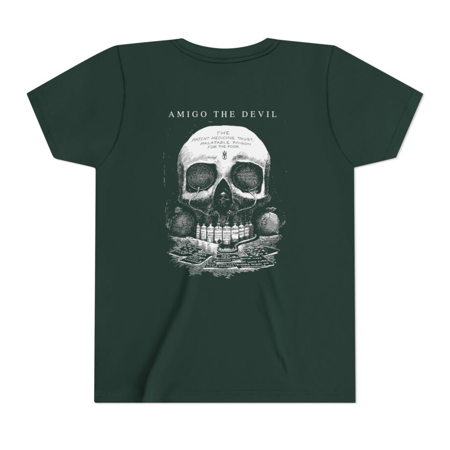 Amigo the Devil Death's Laboratory Youth Short Sleeve Tee