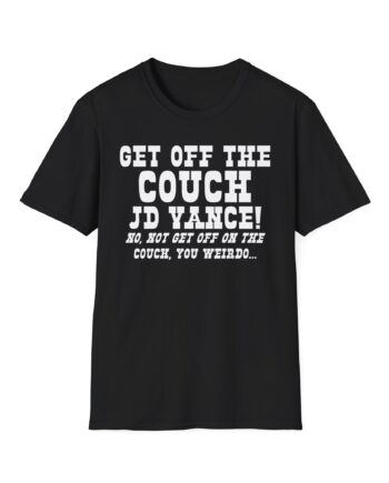Jd Vance Get Off the Couch Unisex Softstyle T-shirt