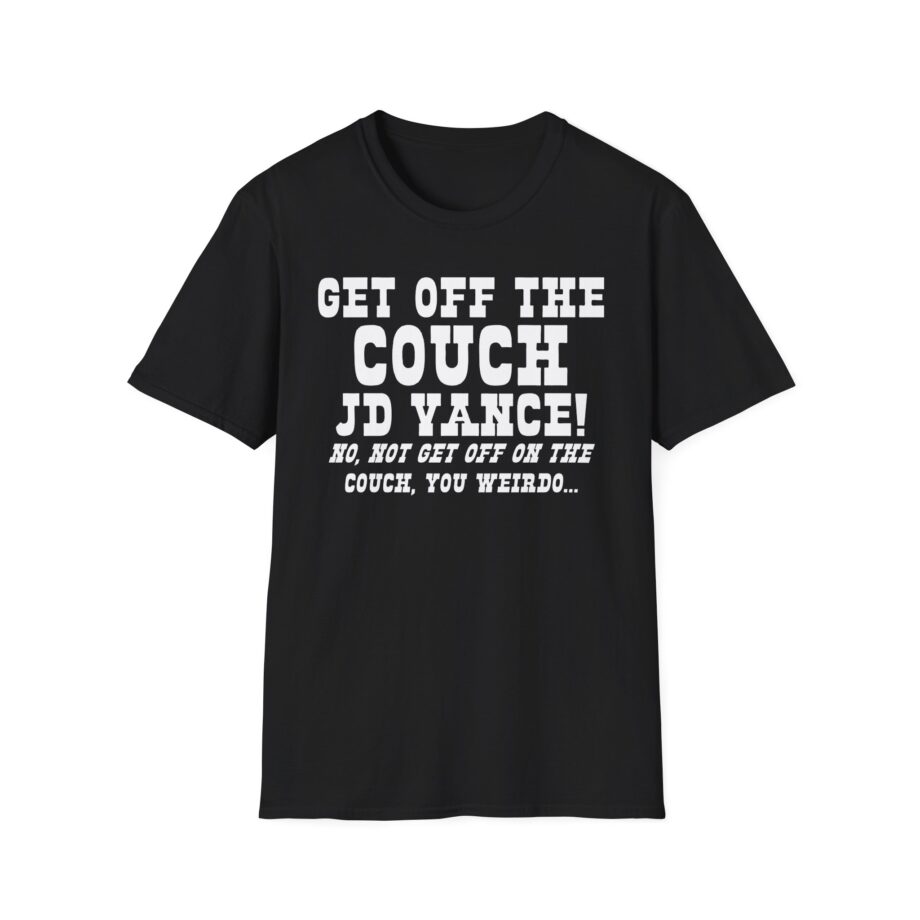 Jd Vance Get Off the Couch Unisex Softstyle T-shirt