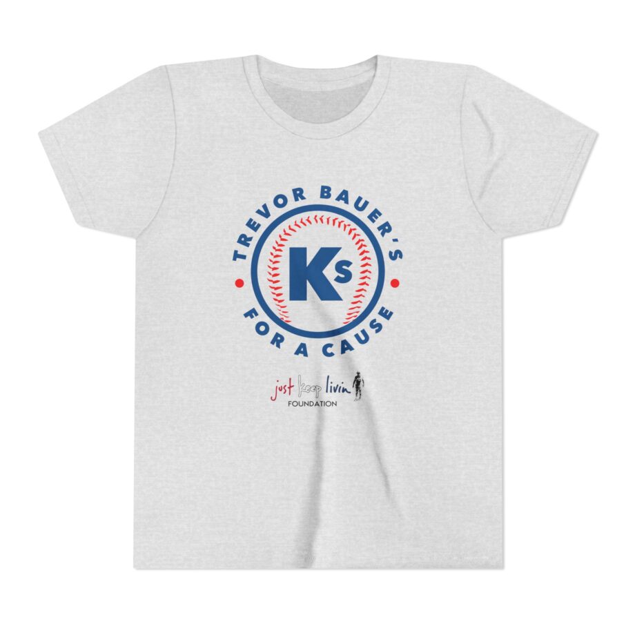 Trevor Bauer’s Ks for a Cause Youth Short Sleeve Tee