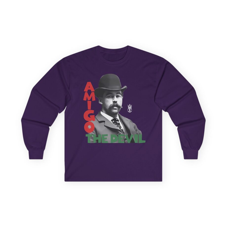 Amigo the Devil Elvis Holmes Calling Unisex Ultra Cotton Long Sleeve Tee