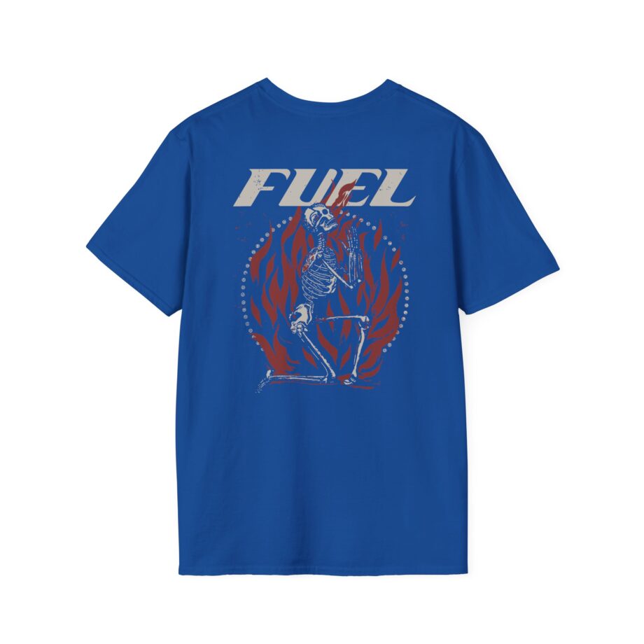 Fuel Camo Flame Prayer Unisex Softstyle T-shirt