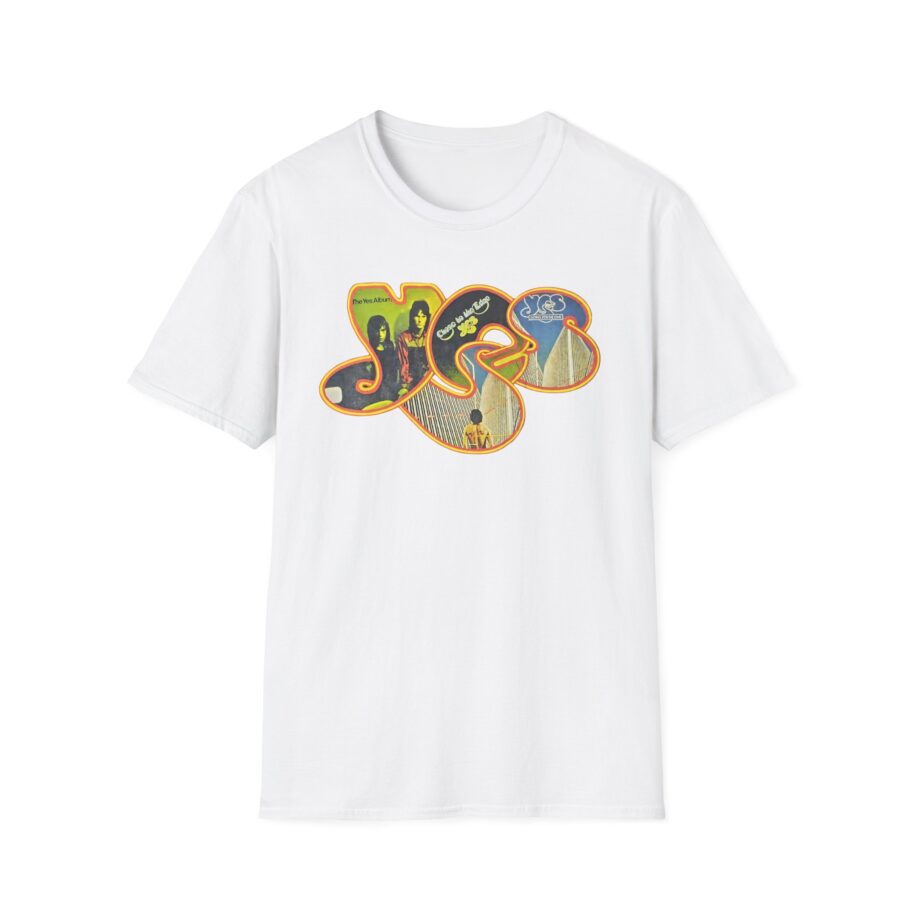 Yes Album Close to the Edge Going for the One Unisex Softstyle T-shirt