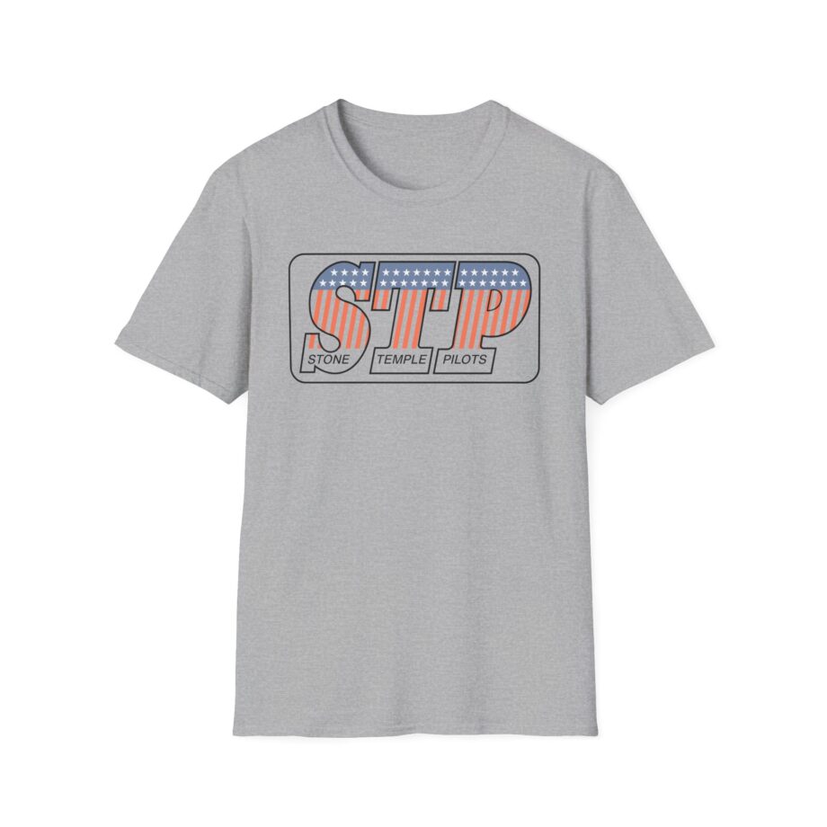 Stone Temple Pilots Stars & Stripes Ringer Unisex Softstyle T-Shirt