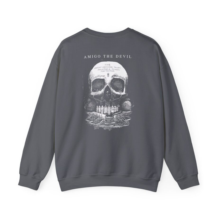 Amigo the Devil Tiger Unisex Heavy Blend Crewneck Sweatshirt
