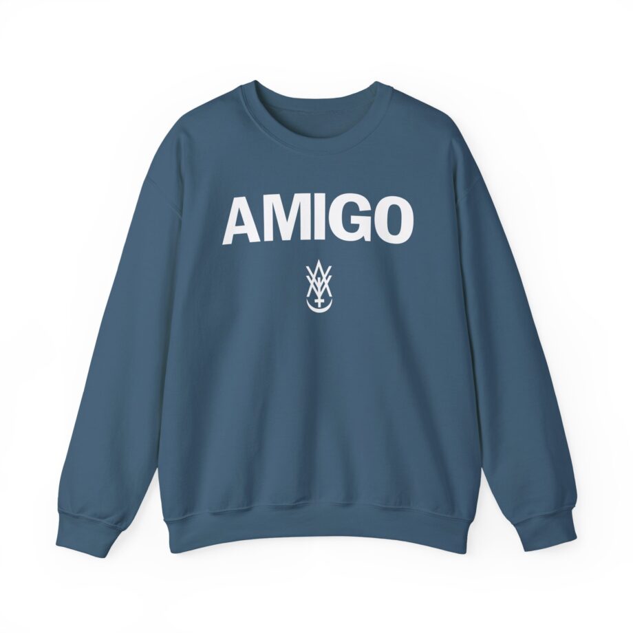 Amigo the Devil Safe for Work Unisex Heavy Blend Crewneck Sweatshirt