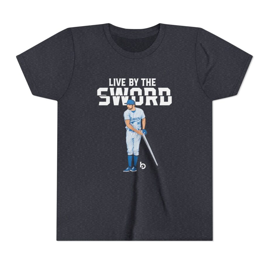 Trevor Bauer Live By The Sword Youth Short Sleeve Tee