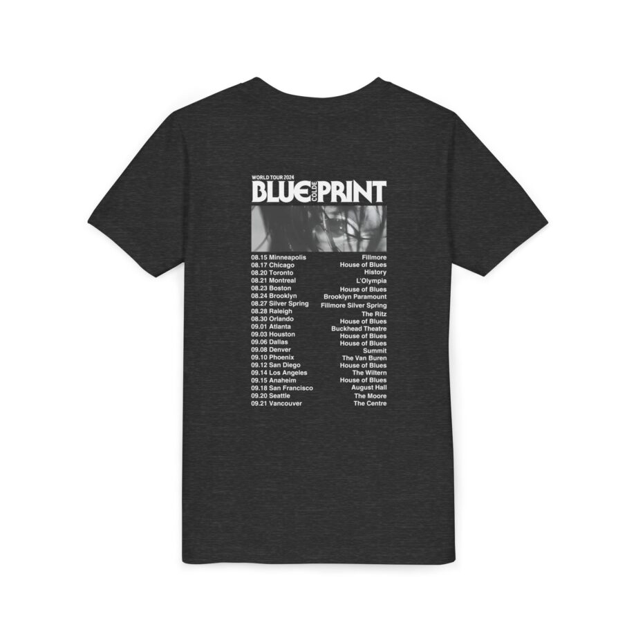 Colde 'BLUEPRINT' NA Tour Youth Short Sleeve Tee