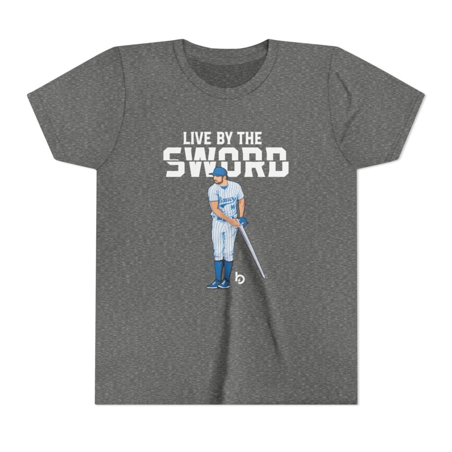 Trevor Bauer Live By The Sword Youth Short Sleeve Tee