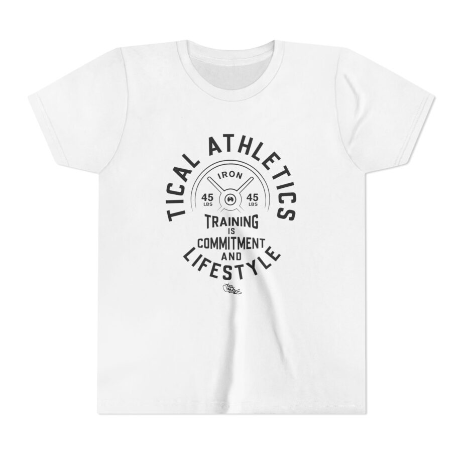Method Man Training is Commitment and Lifestyle Tical Athletic Youth Short Sleeve Tee