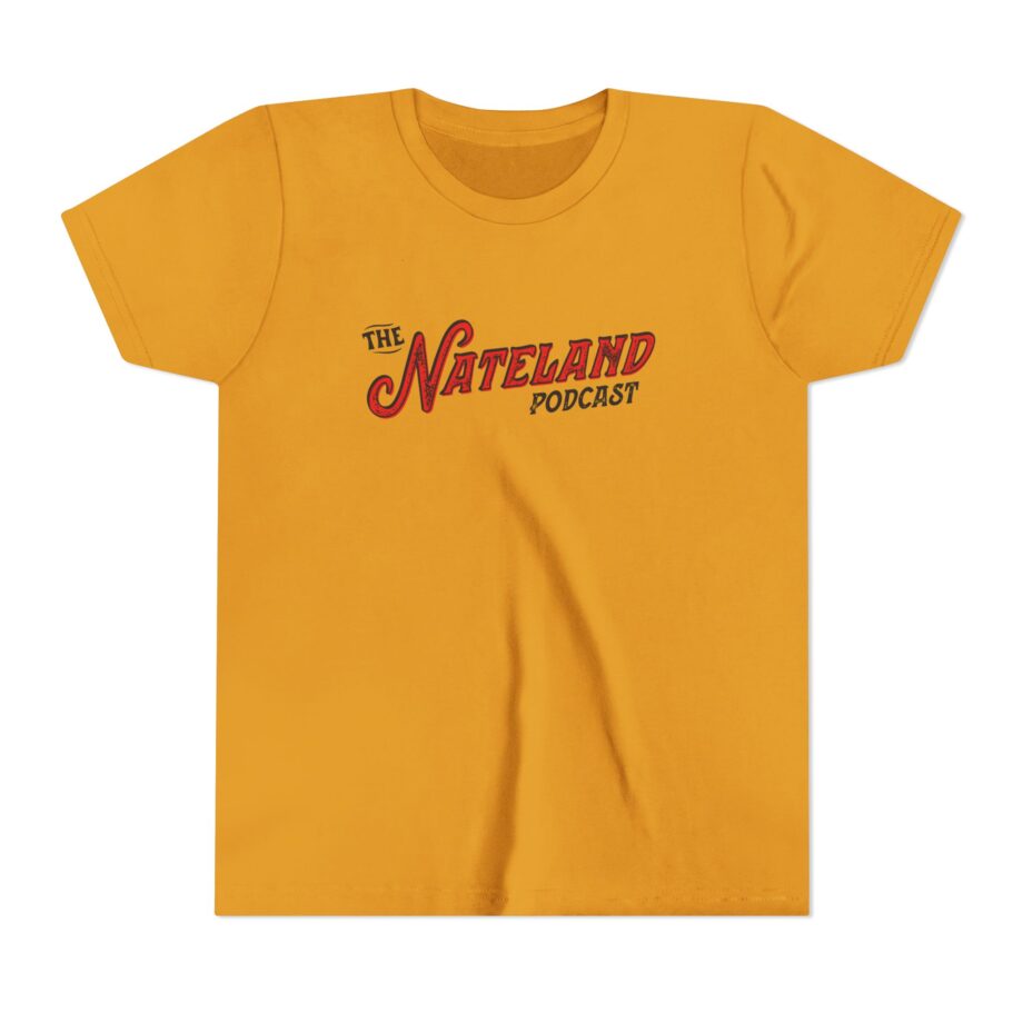 Nate Bargatze Nateland Podcast Youth Short Sleeve Tee