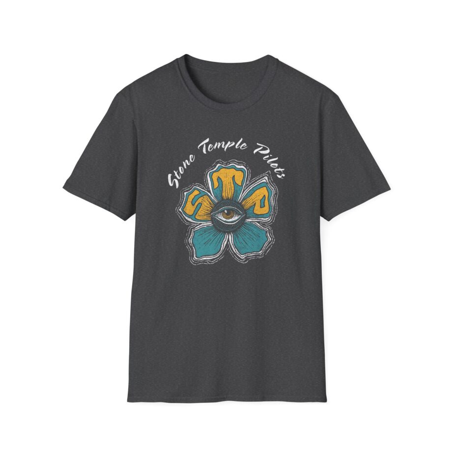 Stone Temple Pilots Eye Flower Unisex Softstyle T-Shirt